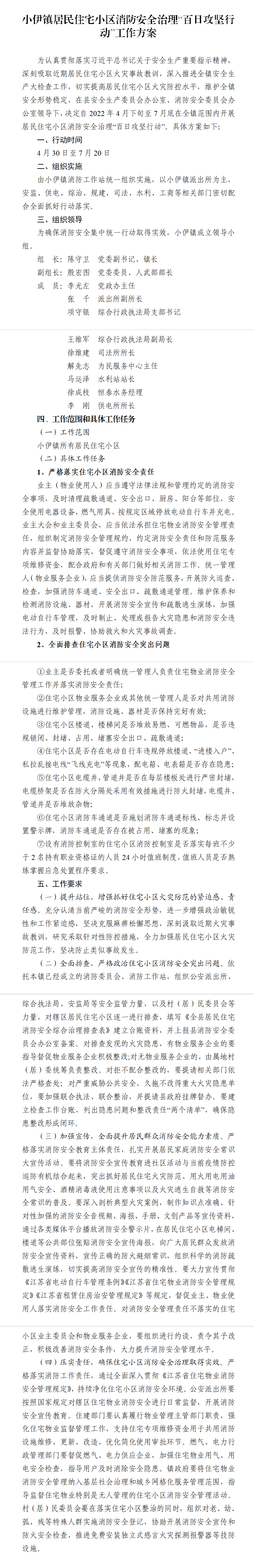 小伊镇居民住宅小区消防安全治理“百日攻坚行动”工作方案5.6.png
